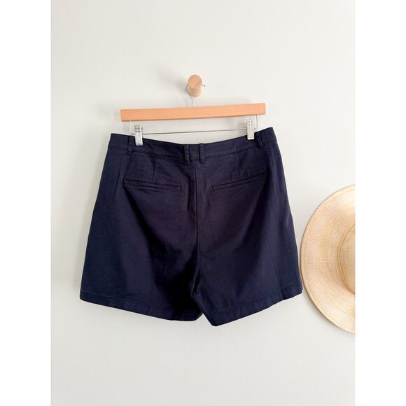 J.Crew | NWOT 4" heritage chino short in Navy Blue | Sz 8 - Picture 7 of 10